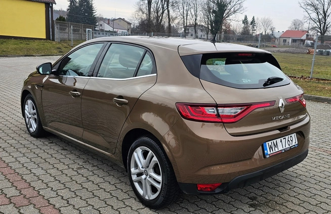 Renault Megane cena 42900 przebieg: 106849, rok produkcji 2016 z Skała małe 352